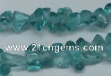 CCH254 34 inches 5*8mm synthetic crystal chips beads wholesale