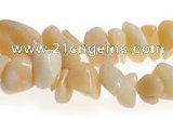 CCH35 35 inches pale yellow topaz chips gemstone beads wholesale