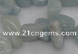 CCH608 15.5 inches 10*14mm - 15*20mm aquamarine chips gemstone beads