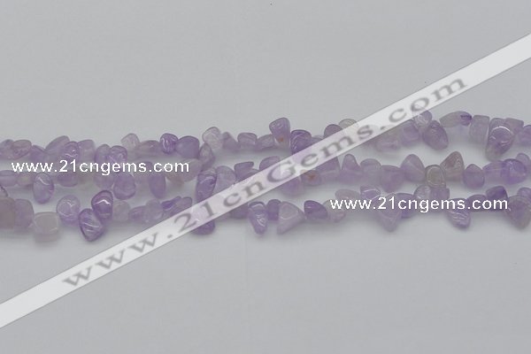 CCH641 15.5 inches 6*8mm - 10*14mm lavender amethyst chips beads
