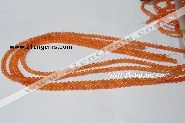 CCN03 15.5 inches 4mm round candy jade beads wholesale