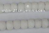 CCN150 15.5 inches 8*12mm faceted rondelle candy jade beads