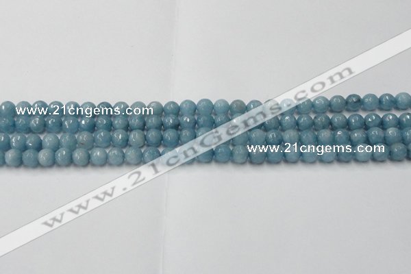 CCN2015 15 inches 4mm faceted round candy jade beads wholesale
