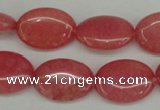CCN2222 15.5 inches 13*18mm oval candy jade beads wholesale