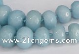 CCN2759 15.5 inches 5*8mm - 12*16mm faceted rondelle candy jade beads
