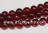 CCN35 15.5 inches 8mm round candy jade beads wholesale