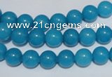 CCN48 15.5 inches 8mm round candy jade beads wholesale