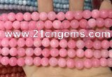 CCN5326 15 inches 8mm round candy jade beads Wholesale