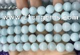 CCN5504 15 inches 8mm round candy jade beads Wholesale