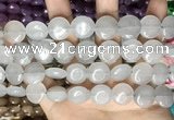 CCN5855 15 inches 15mm flat round candy jade beads Wholesale