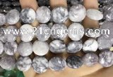 CCN5915 15 inches 15mm flat round candy jade beads Wholesale