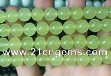 CCN6151 15.5 inches 10mm round candy jade beads Wholesale