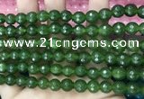 CCN6302 15.5 inches 8mm faceted round candy jade beads Wholesale