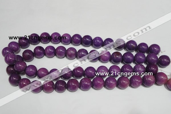 CCN69 15.5 inches 14mm round candy jade beads wholesale