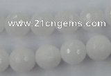 CCN836 15.5 inches 14mm faceted round candy jade beads wholesale
