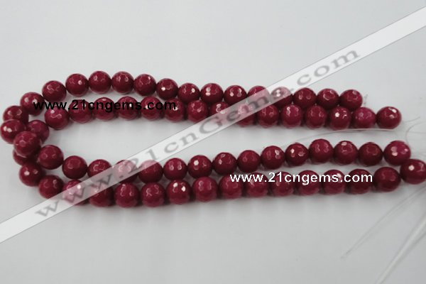 CCN893 15.5 inches 20mm faceted round candy jade beads