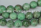CCO103 15.5 inches 10mm round dyed natural chrysotine beads