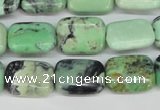 CCO43 15.5 inches 13*18mm rectangle natural chrysotine beads