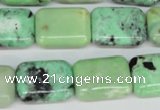 CCO44 15.5 inches 15*20mm rectangle natural chrysotine beads