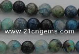 CCS20 15.5 inches 6mm round natural chrysocolla gemstone beads