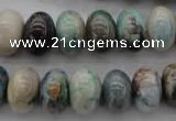 CCS27 15.5 inches 10*14mm rondelle natural chrysocolla gemstone beads
