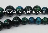 CCS410 15.5 inches 6mm - 14mm round dyed chrysocolla gemstone beads