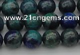 CCS524 15.5 inches 12mm round dyed chrysocolla gemstone beads