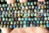 CCS876 15.5 inches 6mm round natural chrysocolla beads wholesale
