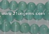 CCT1285 15 inches 5mm round cats eye beads wholesale