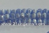 CCT321 15 inches 4mm faceted round cats eye beads wholesale