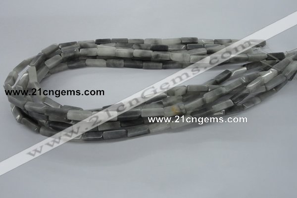 CCU503 15.5 inches 4*13mm cuboid eagle eye jasper beads wholesale