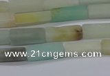 CCU715 15.5 inches 4*13mm cuboid amazonite beads wholesale
