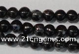 CDE681 15.5 inches 4mm round dyed sea sediment jasper beads