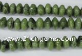 CDJ103 15.5 inches 5*8mm rondelle Canadian jade beads wholesale