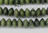 CDJ104 15.5 inches 6*10mm rondelle Canadian jade beads wholesale