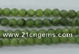 CDJ137 15.5 inches 4mm faceted round Canadian jade beads wholesale