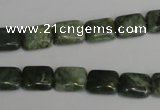 CDJ30 15.5 inches 8*10mm rectangle Canadian jade beads wholesale