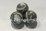 CDN1128 30mm round jasper decorations wholesale