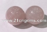 CDN1202 40mm round rose quartz decorations wholesale