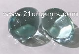 CDN1340 35*45mm egg-shaped glass decorations wholesale