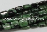 CEP16 15.5 inches 8*10mm rectangle epidote gemstone beads