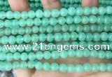 CEQ301 15.5 inches 6mm round green sponge quartz beads