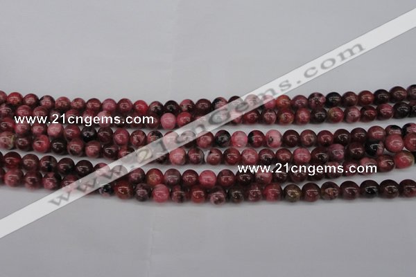 CFE01 15.5 inches 4mm round natural Brazilian fowlerite beads