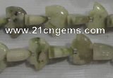 CFG781 15.5 inches 10*15mm carved animal lucky jade beads