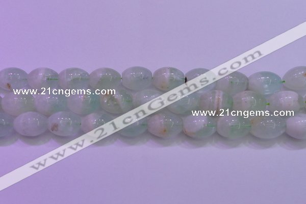 CFL1205 15.5 inches 13*18mm rice green fluorite gemstone beads