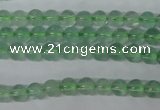 CFL601 15.5 inches 6mm round AB grade green fluorite beads wholesale