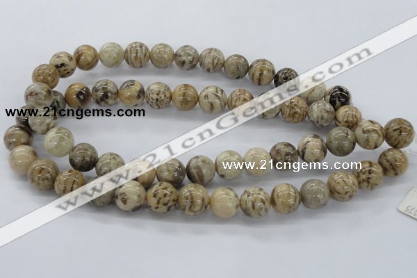 CFS04 15.5 inches 14mm round natural feldspar gemstone beads
