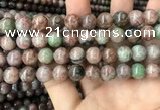 CGA686 15.5 inches 10mm round kashgar garnet beads wholesale