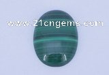 CGC02 20PCS 4*6mm oval natural malachite gemstone cabochons