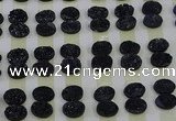 CGC153 8*10mm oval druzy quartz cabochons wholesale